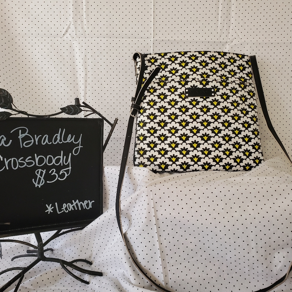 Very Bradley leather crossbody
